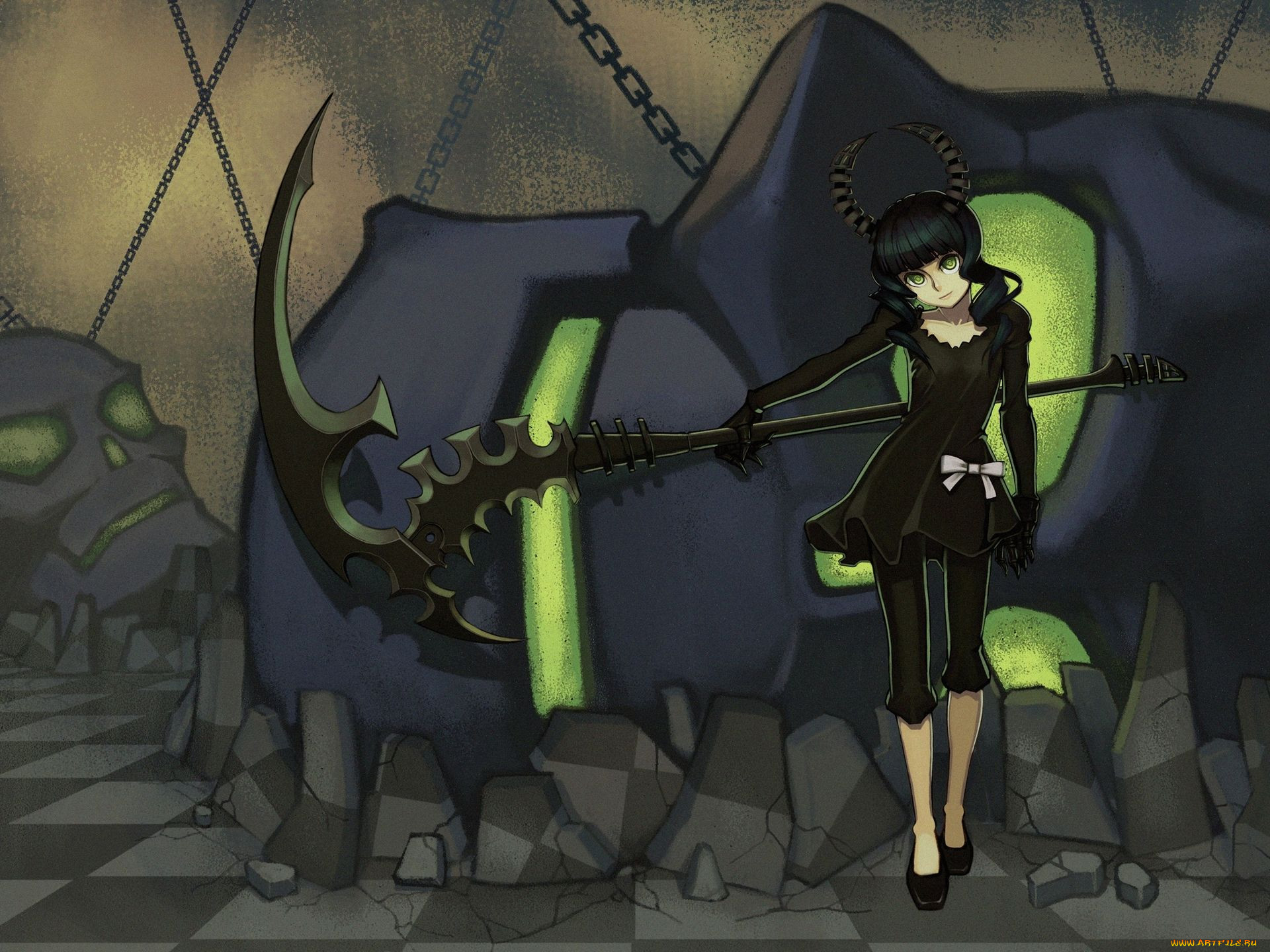 , black, rock, shooter